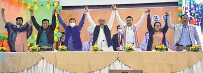 BJP-led Govt brought peace in State: Biren
