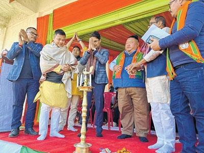 BJP Govt has been addressing issues of Gorkha Community in State, says Raju Bista
