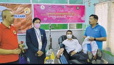 Lions Club of Imphal Greater organises blood donation camp