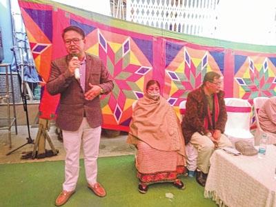 P Somorjit to contest as an independant candidate from Langthabal