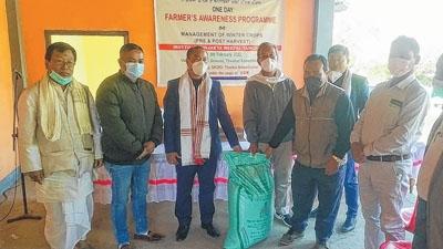 Awareness programme on 'Management of Winter crops' conducted