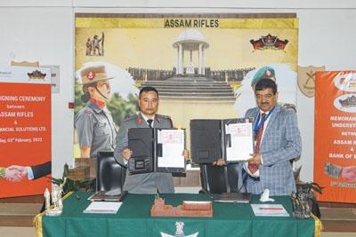 Bank of Baroda signs MoU with Assam Rifles to provide Central Forces salary package
