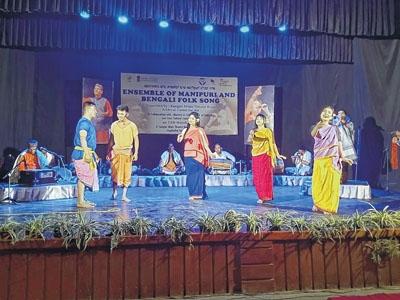 Workshop on 'Ensemble of Manipuri and Bengali Folk Song' held