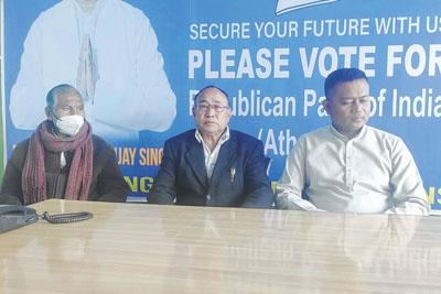 Hiyanglam RPI (A) candidate denounces poll related violence