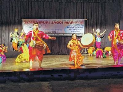 Manipuri Jagoi Marup's new production 'Holi' presented