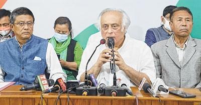 BJP supping with armed groups under SoO : Jairam