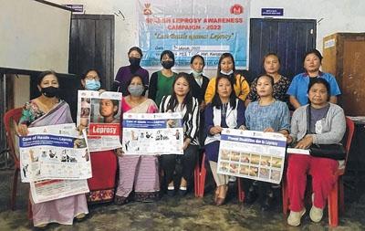 Sparsh Leprosy Awareness Campaign held at Kangpokpi