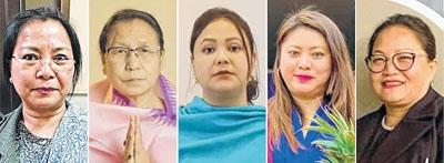State sees record 5 women MLAs