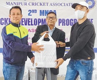 MNCA distributes red balls to affiliated clubs under Cricket Development Programme