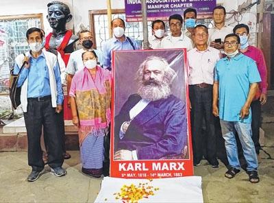 139th death anniversary of Karl Marx observed
