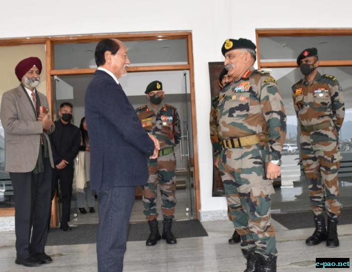 Eastern Army Commander reviews security situation in Nagaland