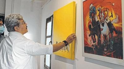 Nishikant bats for promotion of artists