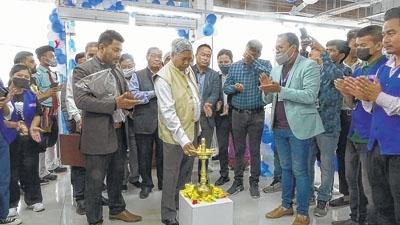 Vishal Mega Mart, Public Library inaugurated