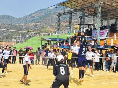 Inter-Tribe Women volley tourney