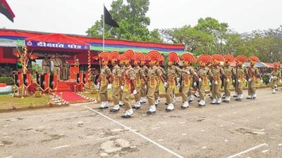 Passing out parade held at STC BSF