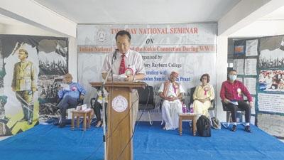 Two day seminar on INA and Kukis during WW-II underway