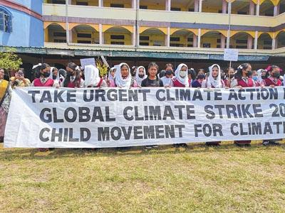 Licypriya leads global climate strike in State