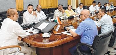 Cabinet decides ADC, ULB, Panchayat elections in Sept, Oct