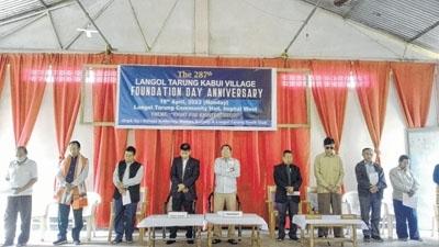 287th anniversary of Langol Tarung Village celebrated