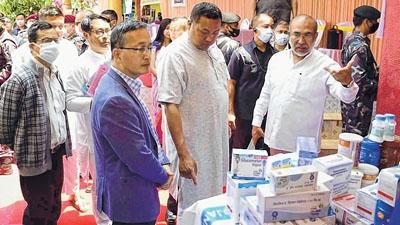 CM inaugurates Block Health Mela and Telemedicine