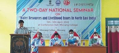 National seminar on 'Water resources and livelihood issues in NE India' begins
