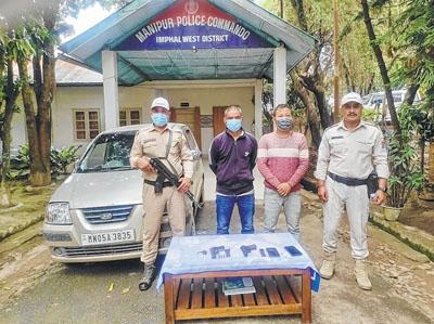 2 arrested with arms and ammunition