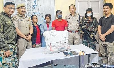 10 Kg opium, 1.6 Kg heroin and 840 gram brown sugar seized
