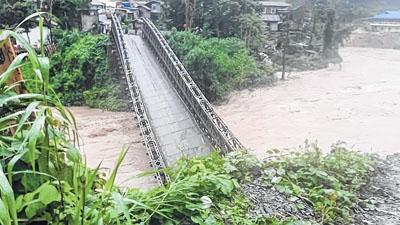  Irang bridge collapses on May 12 2022 