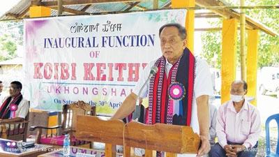 RK Meghen inaugurates Koibi Keithel