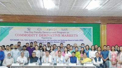 One day faculty development program on 'Commodity Derivative Markets' conducted