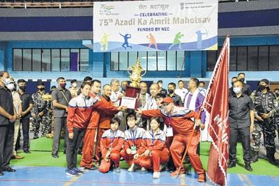 Hosts Manipur emerge overall champions as North East Regional Sports Week