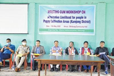 Workshop on  Alternative livelihood for people in poppy cultivation areas  held
