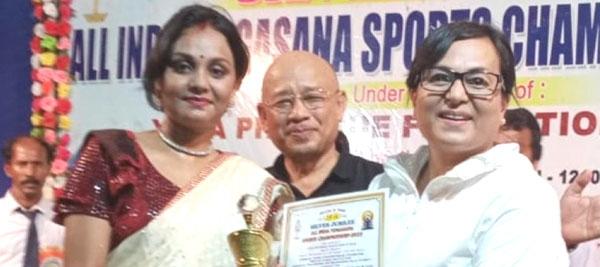 Two bring back yogasana awards