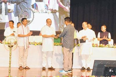 100 days action plan CM inaugurates projects, lays foundation stones