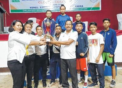 Bishnpur emerge team champions of Junior State Level Boxing Championship