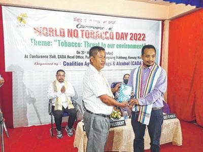 Coalition Against Drugs and Alcohol observes 'World No Tobacco Day'