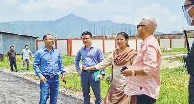 Transport Minister inspects IDTRC construction