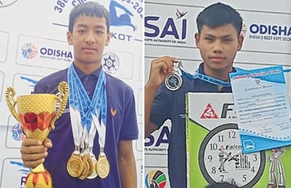 38th Sub-Junior National Aquatic C'ships :  Laitonjam Lanchenba bags three more gold medals