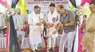 Recreation centre, market shed inaugurated at Nachou