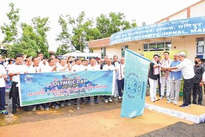 CM flags off Olympic Day Run 2022