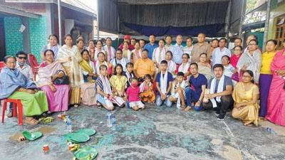 Hojai team accorded warm welcome at Moirang