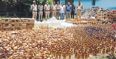 Liquor worth over Rs 23 lakh disposed