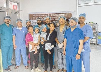 43rd phase of Smile Train Shija Cleft Project Mission Nagaland conducted