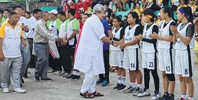 Manipur Olympic Games : Basketball IW trounce Bishnupur 78-13