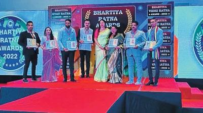 Dr Maibam Eteen conferred Bharatiya Seva Ratna Award 2022