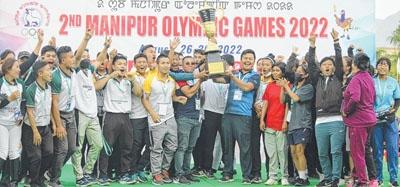 2nd Manipur Olympic Games concludes