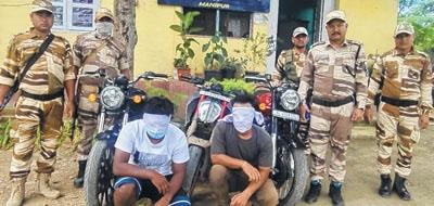 Gold seized, 3 two-wheelers recovered