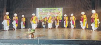Month-long workshop / production on typical Taals of Nata Sankirtana concludes