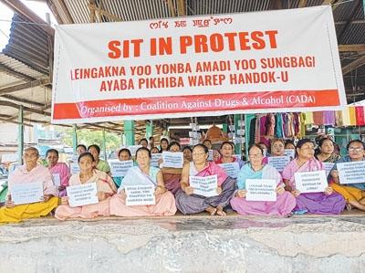 Sit-in protests staged against lifting alcohol ban