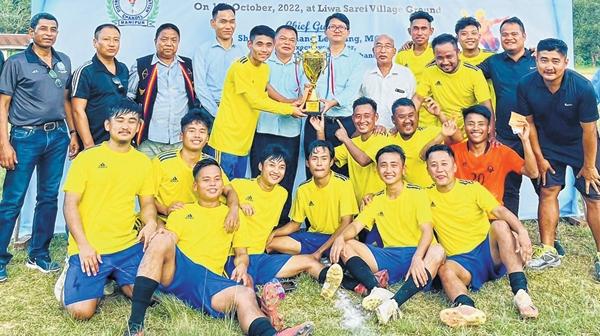 Chumbang YC crowned champions of ADC Chandel 1st Divn Football League
